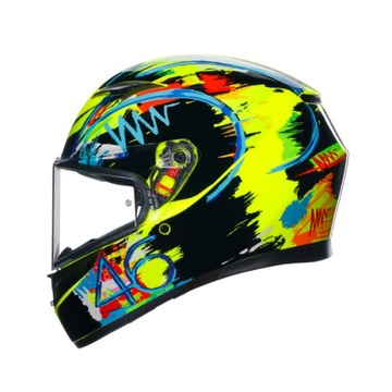 Мотоциклетный шлем AGV K3 Rossi Winter Test 2019 L