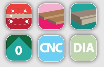 FABA АЛМАЗНЫЙ ФРЕЗ Z1+1 16x25x16мм ПЛИТА/МДФ/ХДФ