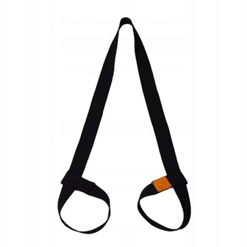 Czarny styl 1 szt Mata do jogi Sling Carrier Pasek