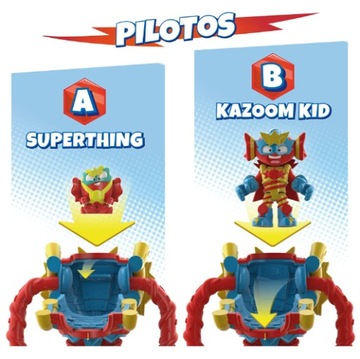 Super Zings Things SuperBot Силовое оружие SugarFun