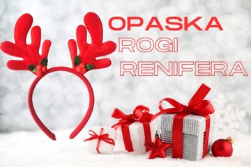 ПОВЯЗКА НА ГОЛОВУ С РОГАМИ ОЛЕНЯ ПОДАРОК ​​САНТА РОЖДЕСТВЕНСКАЯ ЕЛКА САНТА-КЛАУС ГАДЖЕТ ОЛЕНЬ