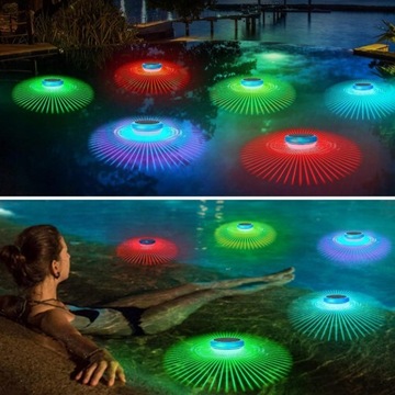 2X СОЛНЕЧНЫЕ ПЛАВАЮЩИЕ СВЕТИЛЬНИКИ ДЛЯ БАССЕЙНА ВОДОНЕПРОНИЦАЕМЫЙ СВЕТОДИОДНЫЙ СВЕТ ДЛЯ ПРУДА