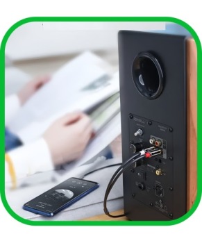 Аудио кабель JACK 3.5 мм 2x RCA Chinch STEREO 1.5M HQ Gold Plated