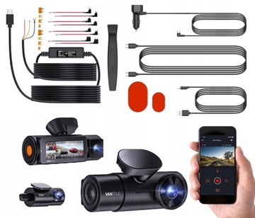 REJESTRATOR VANTRUE N4 PRO 3CH 2K/FHD/FHD + ACC