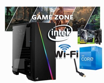 KOMPUTER GAMINGOWY INTEL i5 12GEN 16GB 960SSD GTX1650 4GB WINDOWS 11 PRO