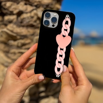 Матовый черный чехол-цепочка BLINK для VIVO Y20s