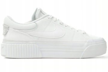 Buty NIKE COURT LEGACY LIFT Damskie białe sneakersy platformy