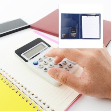 Папка для бумаги с зажимом Кожаная папка