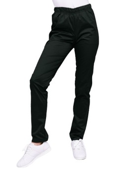 Spodnie medyczne unisex SpaWear czarny L
