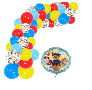 Girlanda balonowa Psi Patrol baner Pieski Zestaw