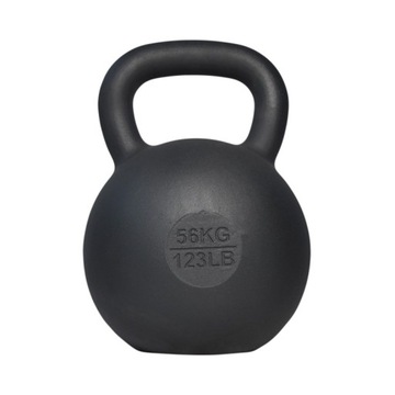 Kettlebell żeliwny 56 kg