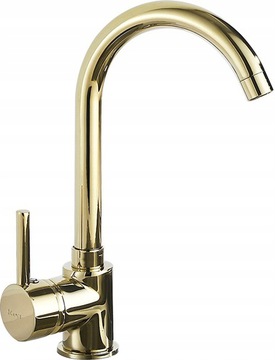 Bateria Talisa Gold Umywalkowa Rea Kran 30 cm
