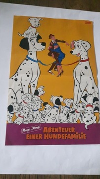 Plakat 101 Dalmatynczykow (Rocky Magazin Niemcy)