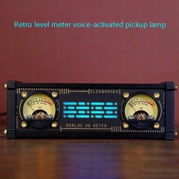 Ретро-измеритель уровня VU, RGB-светодиодный датчик окружающего освещения