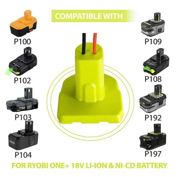 Адаптер аккумулятора для Ryobi One 18 В с 2 шт.