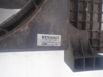 DACIA DUSTER 10-> 1.5 DCI VENTILÁTOR CHLADIČŮ