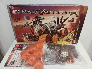 Б/у кирпичи LEGO Space Mars Mission MT-101 Armored Drilling Unit 7699