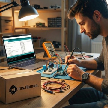 ST-Link V2 Программатор для STM32 и STM8 Отладчик JTAG SWIM USB + кабели