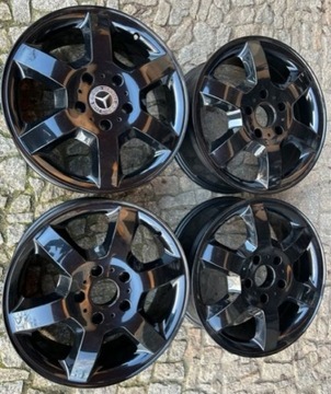 4× DISK HLINÍK MERCEDES-BENZ OE G463 7.5" X 18" 5X130