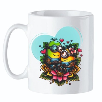 Kubek Walentynki Dzień Chłopaka Dzień Kobiet Minionki1