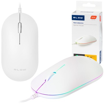 Mysz optyczna BLOW myszka komputerowa USB LED