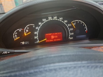 BUDÍK PŘÍSTROJOVÁ DESKA MERCEDES S TŘÍDA W221 EVROPA DIESEL