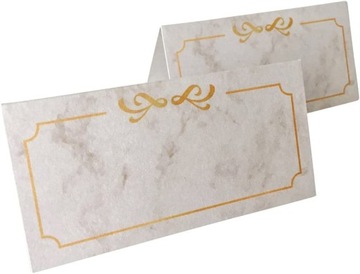 WINIETKI PAPIEROWE MARMURKOWY WZÓR 10x5CM 100SZTUK