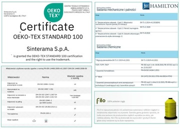 СЕРТИФИКАТ ПРОИЗВОДИТЕЛЯ РЕГУЛИРУЕМЫХ КАЧЕЛЕЙ ДЛЯ ДЕТСКОГО ДОМА - CE