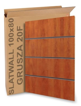 PANEL Slatwall Spacewall Best-Line 100x80cm 3 FREZY GRUSZA