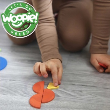 DREWNIANA UKŁADANKA 40 WZORÓW MONTESSORI PUZZLE 55 EL.