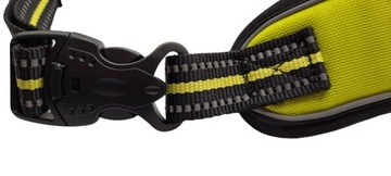 СОБАКА САМОЕД, шлейка для собак СВЕТООТРАЖАЮЩАЯ, размер XL