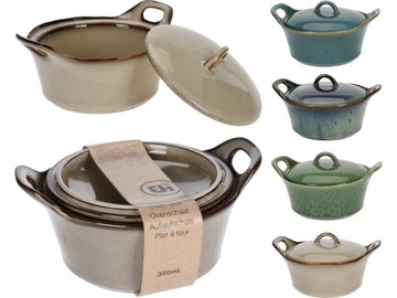 ЖАРОСТОЙКАЯ форма для запекания 350 мл КРЫШКА