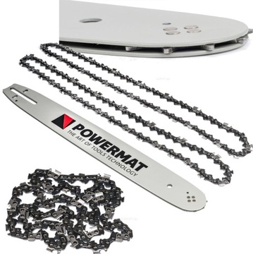Prowadnica z dwoma łańcuchami Powermat PM-PR-16C2