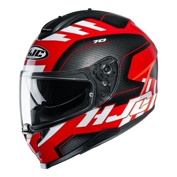 Kask motocyklowy HJC C70 Koro MC-1 Czerwony XL