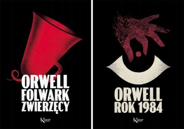 Rok 1984 George Orwell + Folwark zwierzęcy George