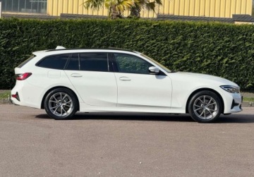 BMW Seria 3 G20-G21 Touring 2.0 320d 190KM 2022 BMW Seria 3 Bezwypadkowa Serwisowana 1-Wlasciciel M-HEV Ledy Panorama Asys, zdjęcie 3