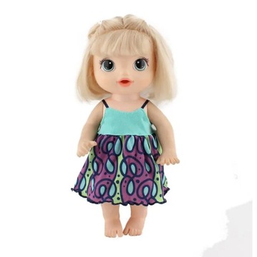 2023 ubranka dla lalki dla 12 Cal 30CM baby alive Toys Crawling Doll
