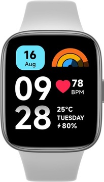 Smartwatch Xiaomi Redmi Watch 3 Active szary