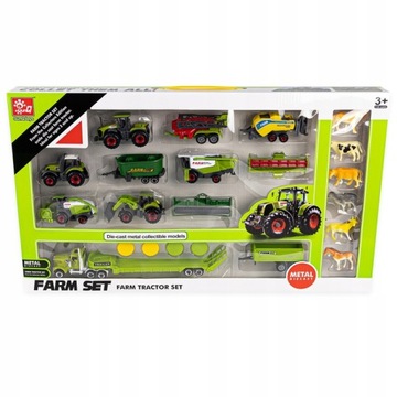 СЕЛЬСКОХОЗЯЙСТВЕННЫЙ КОМПЛЕКТ ТРАКТОР ТРАКТОРНЫЙ КОМБАЙН ДЛЯ ЖИВОТНЫХ