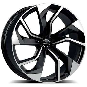 GMP REBEL 10X23 5X112 ET18/66.5 CZARNY/POLER
