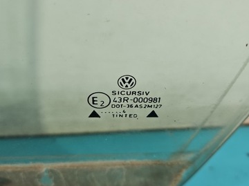 SKLO (OKNO) DVEŘE PŘEDNÍ LEVÝ VW PASSAT B4 KOMBI 93-97