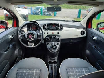 Fiat 500 II Seria 4 1.2 69KM 2016 Fiat 500 1.2 8V Lounge + 55 t.km + pełny serwis, zdjęcie 14