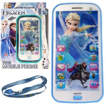FROZEN KRAINA LODU TELEFON DOTYKOWY SMARTFON ELSA