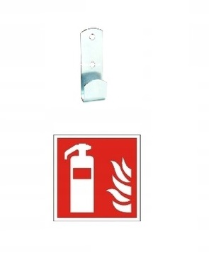 Порошковый огнетушитель ABC GP6x 6 кг + вешалка + знак ADR