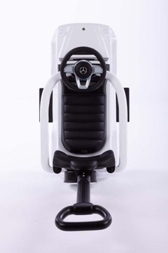 jeździk MERCEDES G skóra GUMOWE KOŁA skręt TABLICE