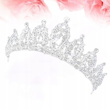 Panna młoda tiary Cyrkonie Tiara