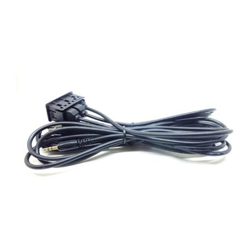 Czarne gniazdo USB AUX + przedłużacz