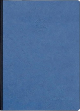 Notatnik Clairefontaine 795434C szyty niebieski kropki