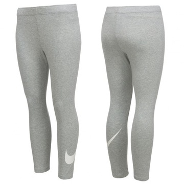Nike damskie legginsy sportowe szare fitness 831117-063 S