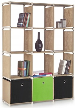 Многофункциональный книжный шкаф с полками для книг.